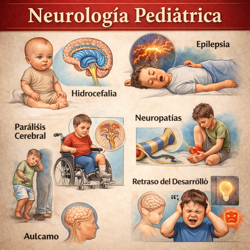 Pediatric neurology depend on the condition